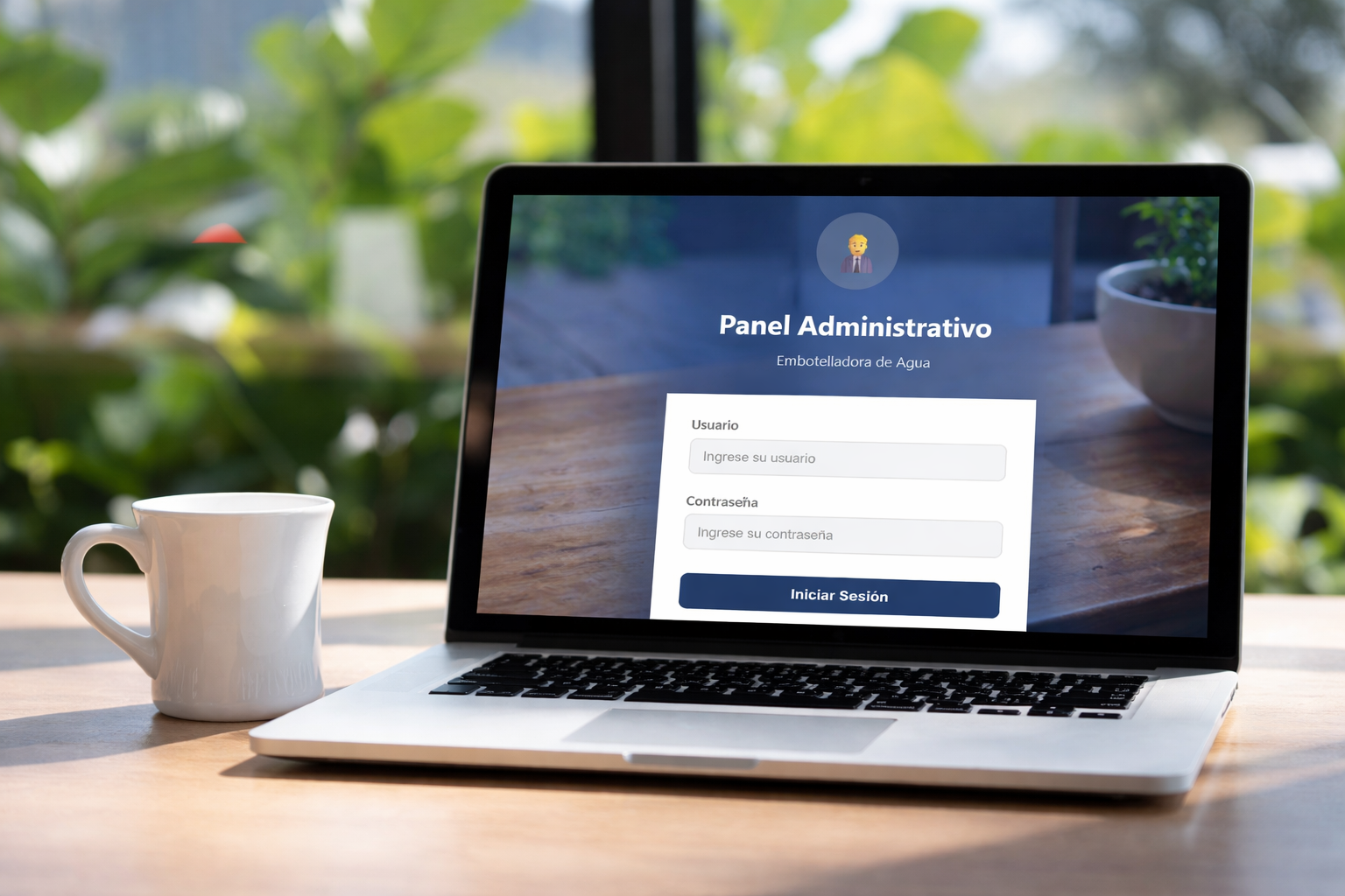 Panel Administrativo JR-Agua